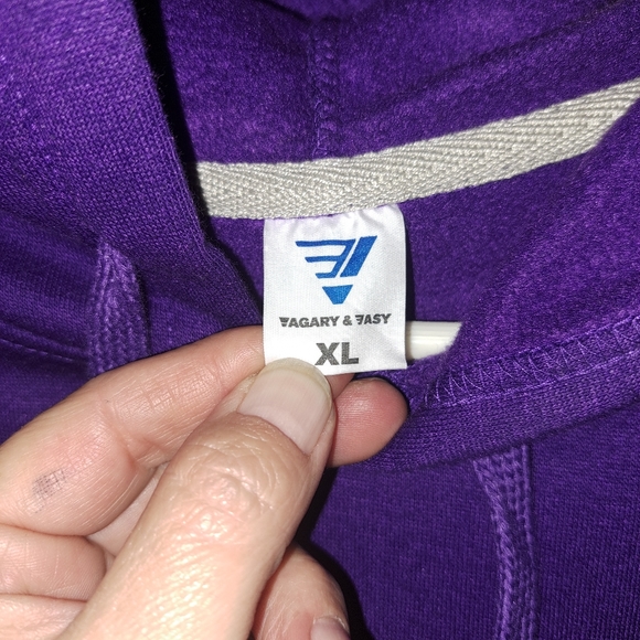 Hoodie XL Purple - Picture 3 of 3